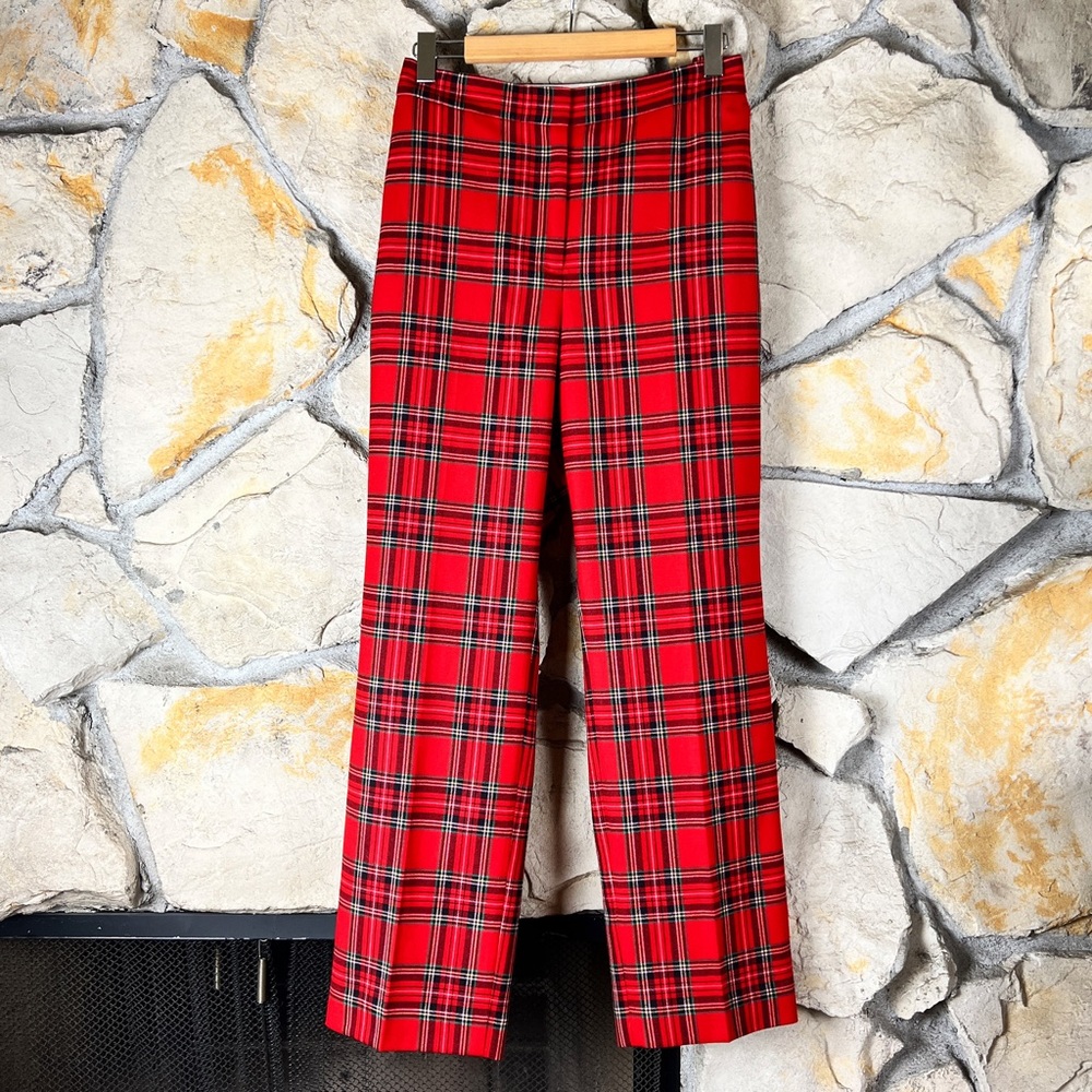 NWT J. Crew Kate Fit Straight-Leg Pant Good Tidings | 16